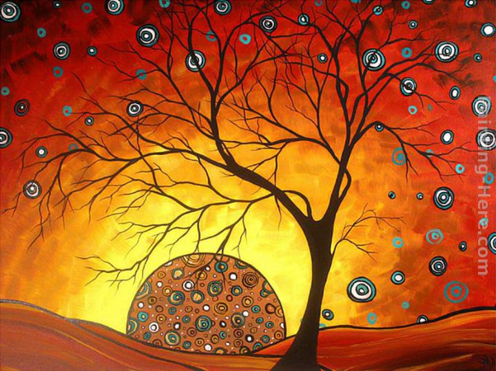 Setting Circle painting - Megan Aroon Duncanson Setting Circle art painting